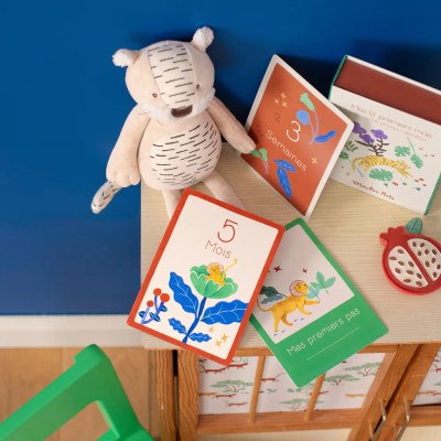 Doudou hochet tigre Baboo La forêt Mawa - Moulin Roty