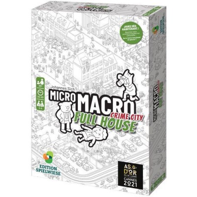 MicroMacro - Crime City : Full House - Jeu d'Enquête