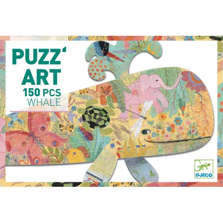 Puzz'Art Whale puzzle baleine - 150 pièces - Djeco
