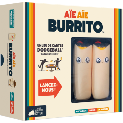 Aïe Aïe Burrito - Jeu d'Ambiance - Exploding Kittens