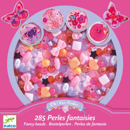 Perles Fantaisies Papillons Loisir Créatif Enfant - Djeco