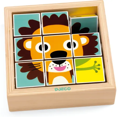 Puzzle Tournanimo - Djeco