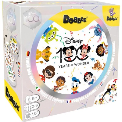 Dobble : édition spéciale disney 100ème anniversaire - asmodée