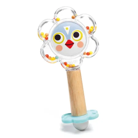 Hochet Miroir Baby Flower - Djeco