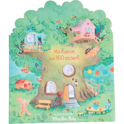 Cahier de stickers La grande famille - Moulin Roty