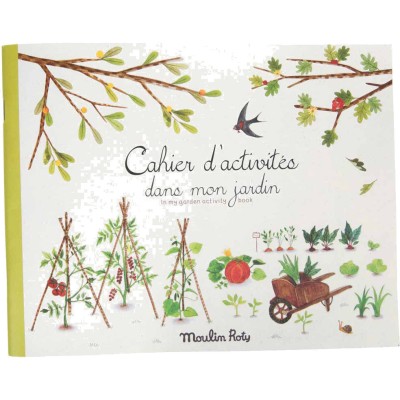 Cahier d'activités dans mon jardin - Moulin Roty