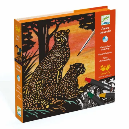 Atelier aquarelle : a contre-jour - Djeco