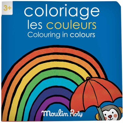 Cahier de coloriage les couleurs les Popipop - Moulin Roty