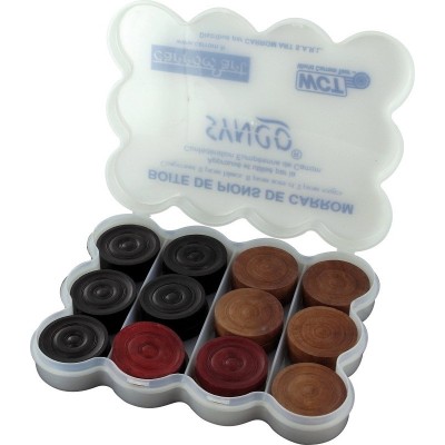 Boite de pions de Carrom "Break To Finish" - Jeux classiques