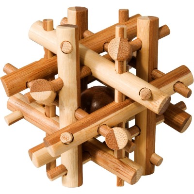 Casse-tête bambou : baguettes magiques