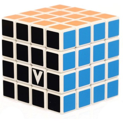 Cube - 4x4x4 - Bord Droit - Fond Blanc - Jeux classiques - Casse-têtes -Cube