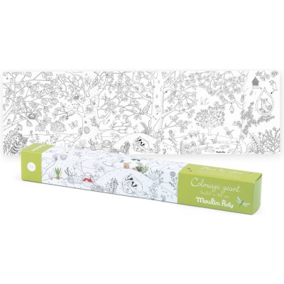 Coloriage Géant Le Botaniste Panorama - Moulin Roty