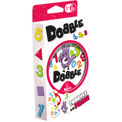 Dobble 123 - Blister Eco - Un jeu Zygomatic
