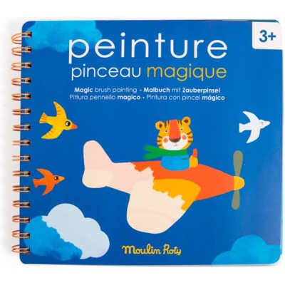 Peinture pinceau magique Les Popipop - Moulin Roty