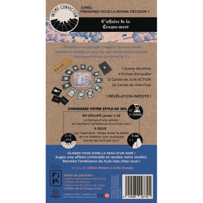 Intime Conviction - n°4 : L'Affaire de la Croque-Mort