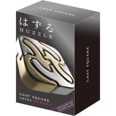 Square - Cast Puzzle - Jeux classiques - Casse-têtes - Hanayama