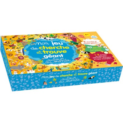 Mon jeu : cherche et trouve géant autour du monde - editions auzou