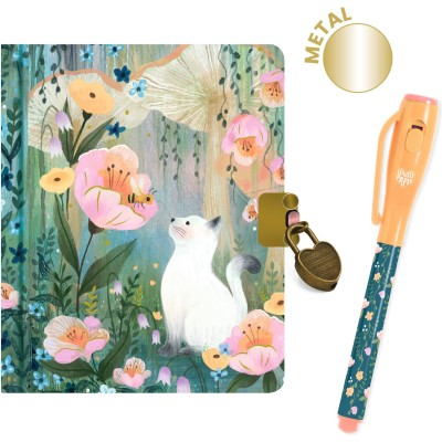 Petit carnet secret Kendra avec feutre magique - Djeco