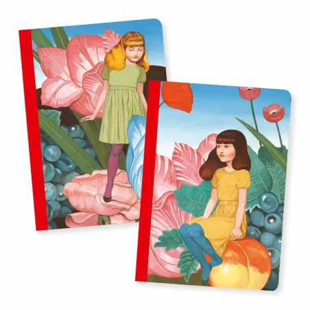 Carnet fédora : lot de 2 - Djeco