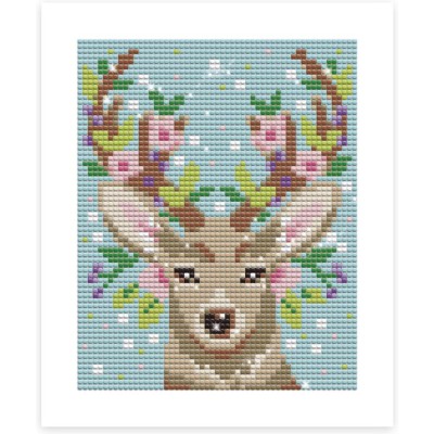 Peinture enfant : Loisir créatif diamant - Cerf, enfant 8 ans - Janod