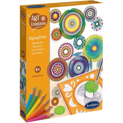 Coffret mandalas spiral' art - art & créations - sentosphère - Sentosphere