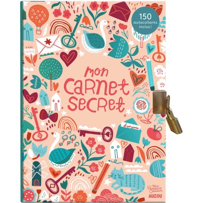 Ma papeterie créative - Mon carnet secret par feena brooks - Activités et loisirs créatifs - Auzou