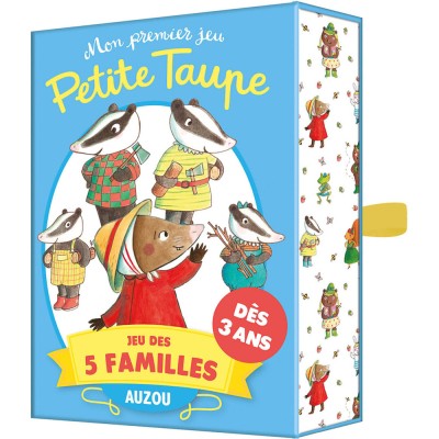 Mon premier jeu Petite Taupe : Jeu des 5 Familles - Auzou