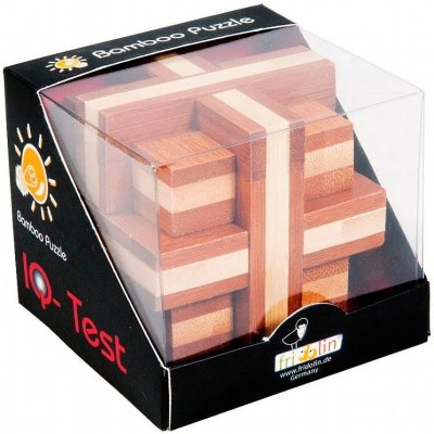 Casse-Tête Bambou - Double Croix - Jeux classiques - Fridolin