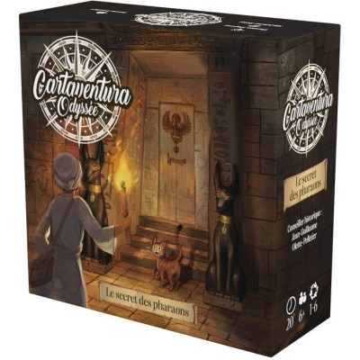 Le Secret Des Pharaons - Cartaventura Odyssée - Jeu Narratif dès 6 Ans