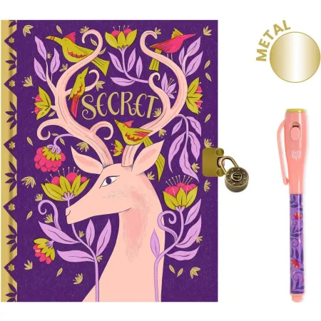 Lovely Paper Carnet secret Melissa avec feutre magique - Djeco