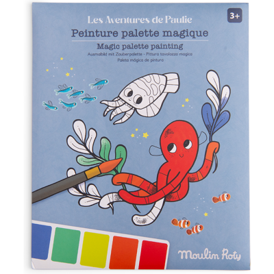 Peinture palette magique Les aventures de Paulie - Moulin Roty