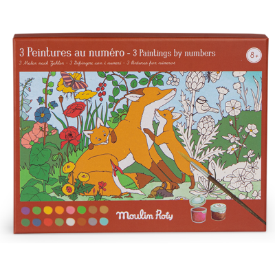 Peinture au numéro Le jardinier - Moulin Roty