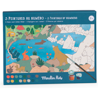 Peinture au numéro L'explorateur - Moulin Roty