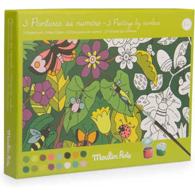 Peinture au numéro Le botaniste - Moulin Roty