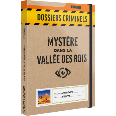 Mystère Dans la Vallée des Rois - Dossiers Criminels - Jeu d'Enquête