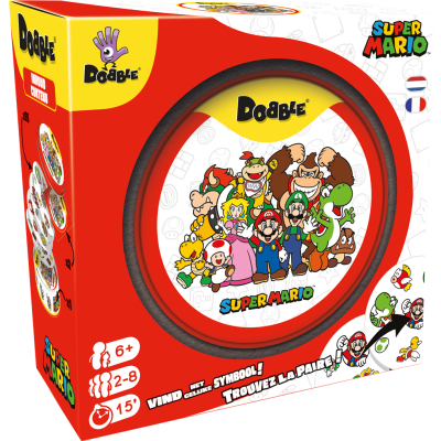 Dobble: super mario - eco sleeve - asmodée