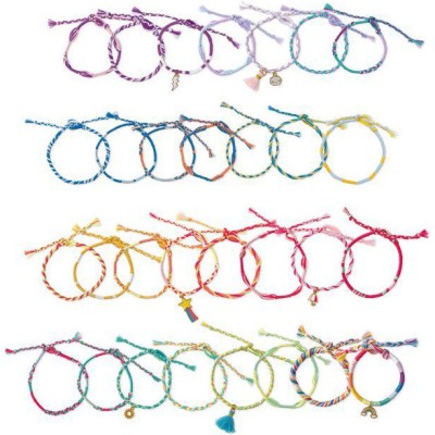 30 Bracelets Enroulés Arc-Ciel : Collection "Les Ateliers Bijoux" & Perles - Janod