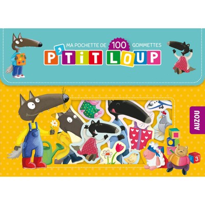 Ma pochette de 100 gommettes p'tit loup - Activités et loisirs créatifs - Auzou