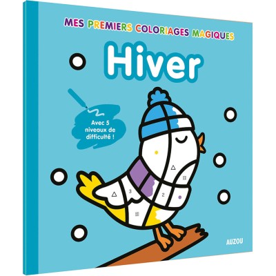 Mes premiers coloriages magiques - Hiver - Activités et loisirs créatifs - Auzou