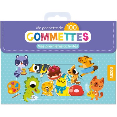 Ma pochette de 100 gommettes - Mes premières activités - Activités et loisirs créatifs - Auzou