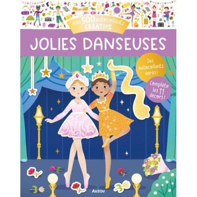 Mes 500 autocollants créatifs - Jolies danseuses - Activités et loisirs créatifs - Auzou