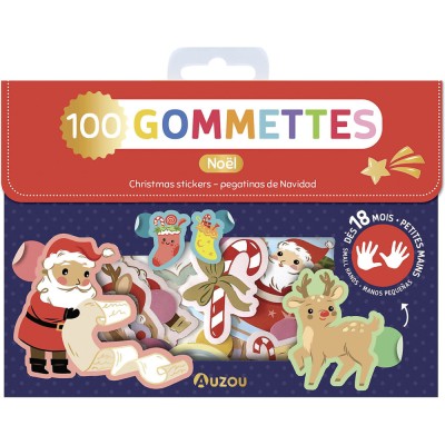 Ma pochette de 100 gommettes - Noël - Activités et loisirs créatifs - Auzou