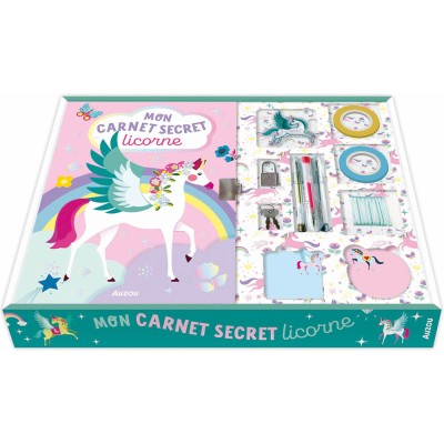 Mon coffret secret licorne - Activités et loisirs créatifs - Auzou