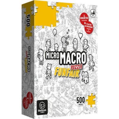 Puzzle 500 pièces : micro macro - puzzle funfair - blackrock