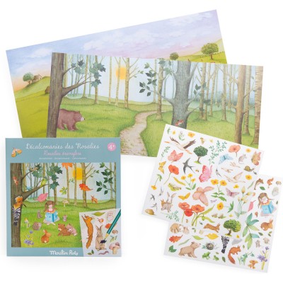 Transferts - Les Rosalies - Autocollants et Tatouage - Moulin Roty