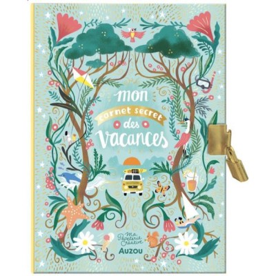 Ma papeterie créative - Mon carnet secret des vacances - Activités et loisirs créatifs - Auzou