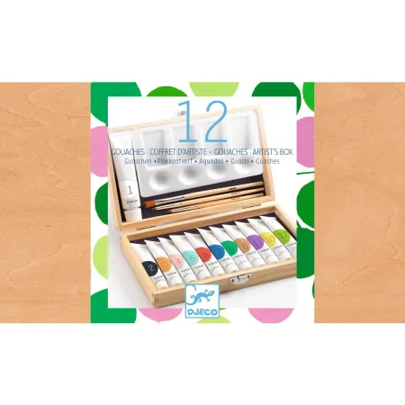 Coffret d'artiste 12 Gouaches - Djeco