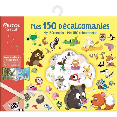 Ma pochette d'artiste - Mes 150 décalcomanies - Activités et loisirs créatifs - Auzou