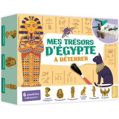 Mes trésors d'égypte à déterrer - Activités et loisirs créatifs - Auzou