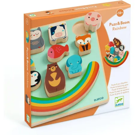 Puzz & Boom - Rainbow - Jeux enfants - Djeco